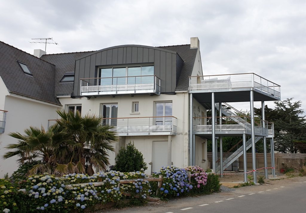 Escalier Zinc